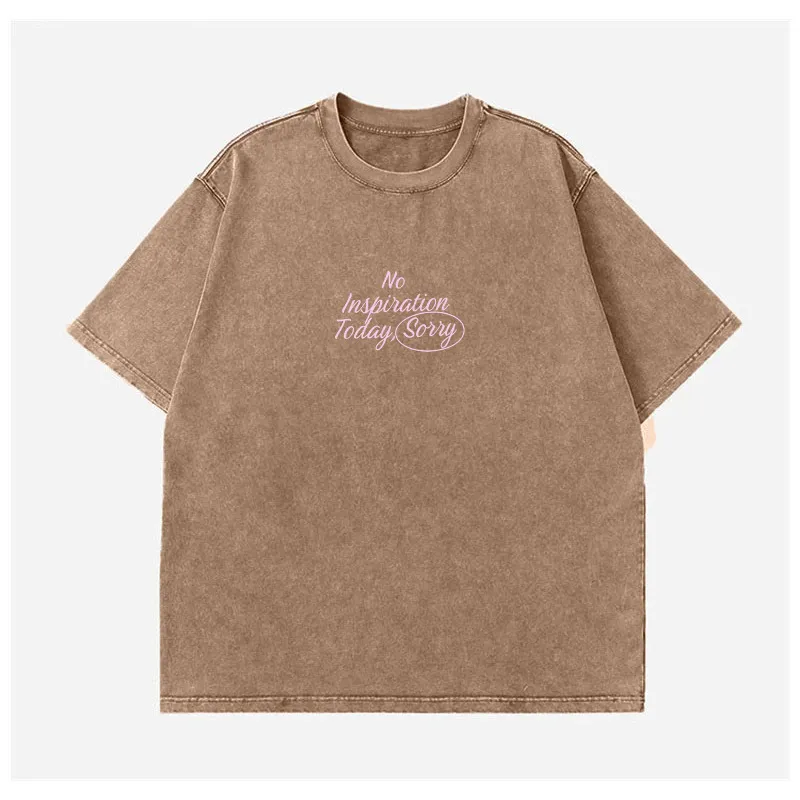 Letter Round Neck Short Sleeve T-Shirt, image 13