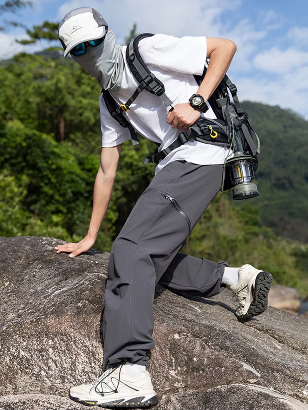 Men's Convertible Zip-Off Cargo Pants, image 2