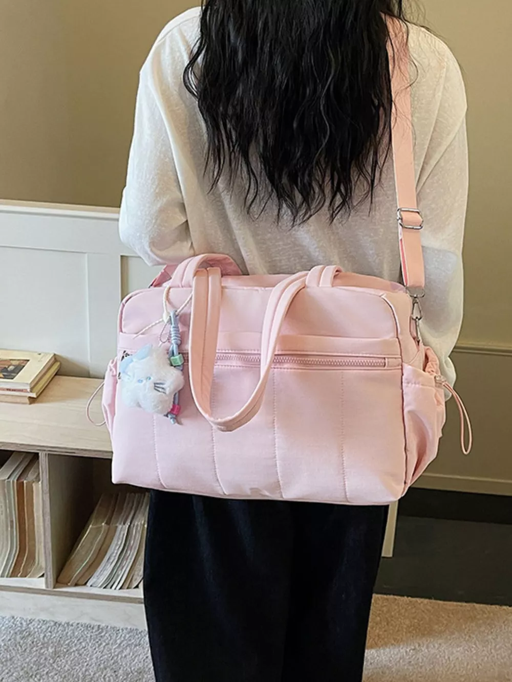 Nylon Lightweight Duffel Bag, image 6