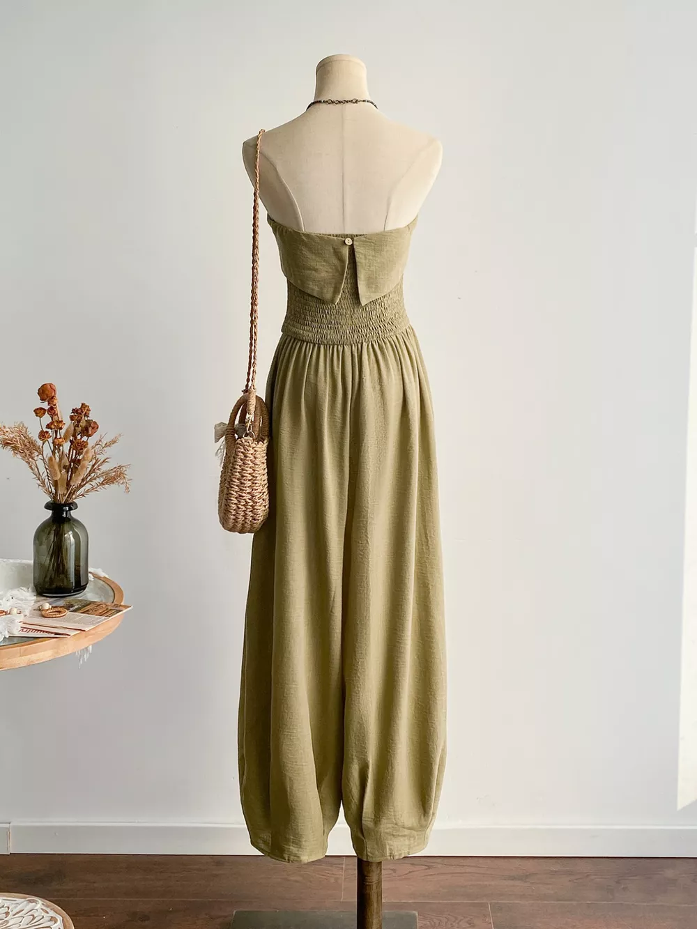 Wide Leg Tube Jumpsuit, image 2
