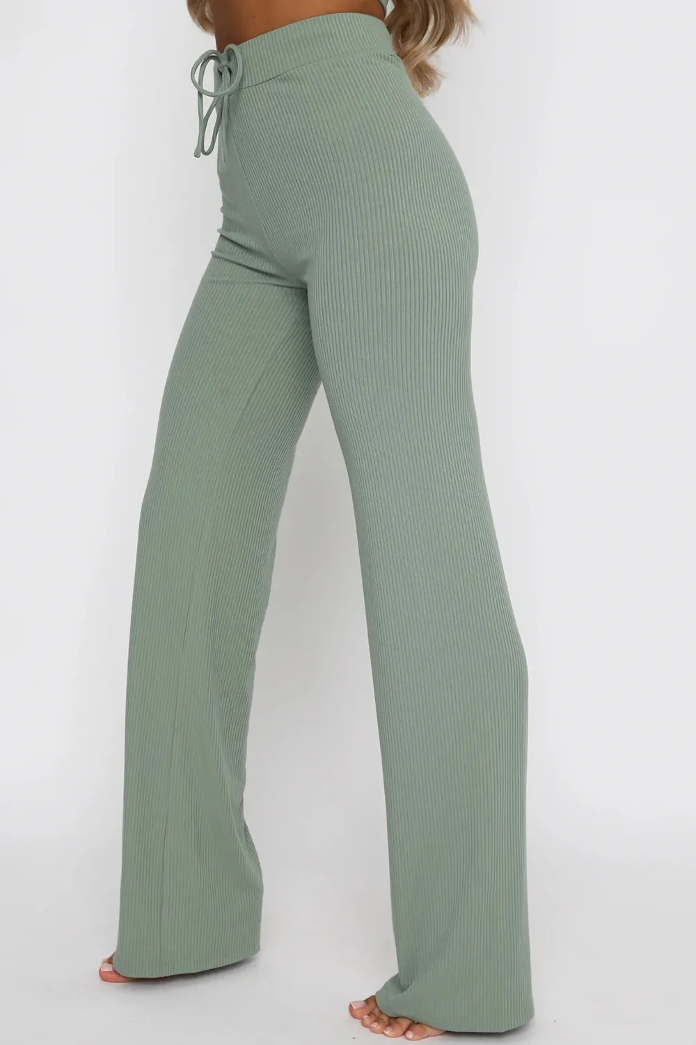 Round Neck Short Sleeve Top and Pants Set, image 7