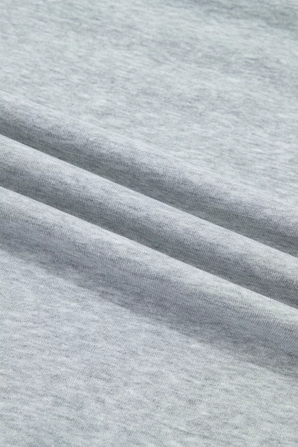 Exposed Seam Mock Neck STATE Letter Graphic Loose Sweatshirt, image 11