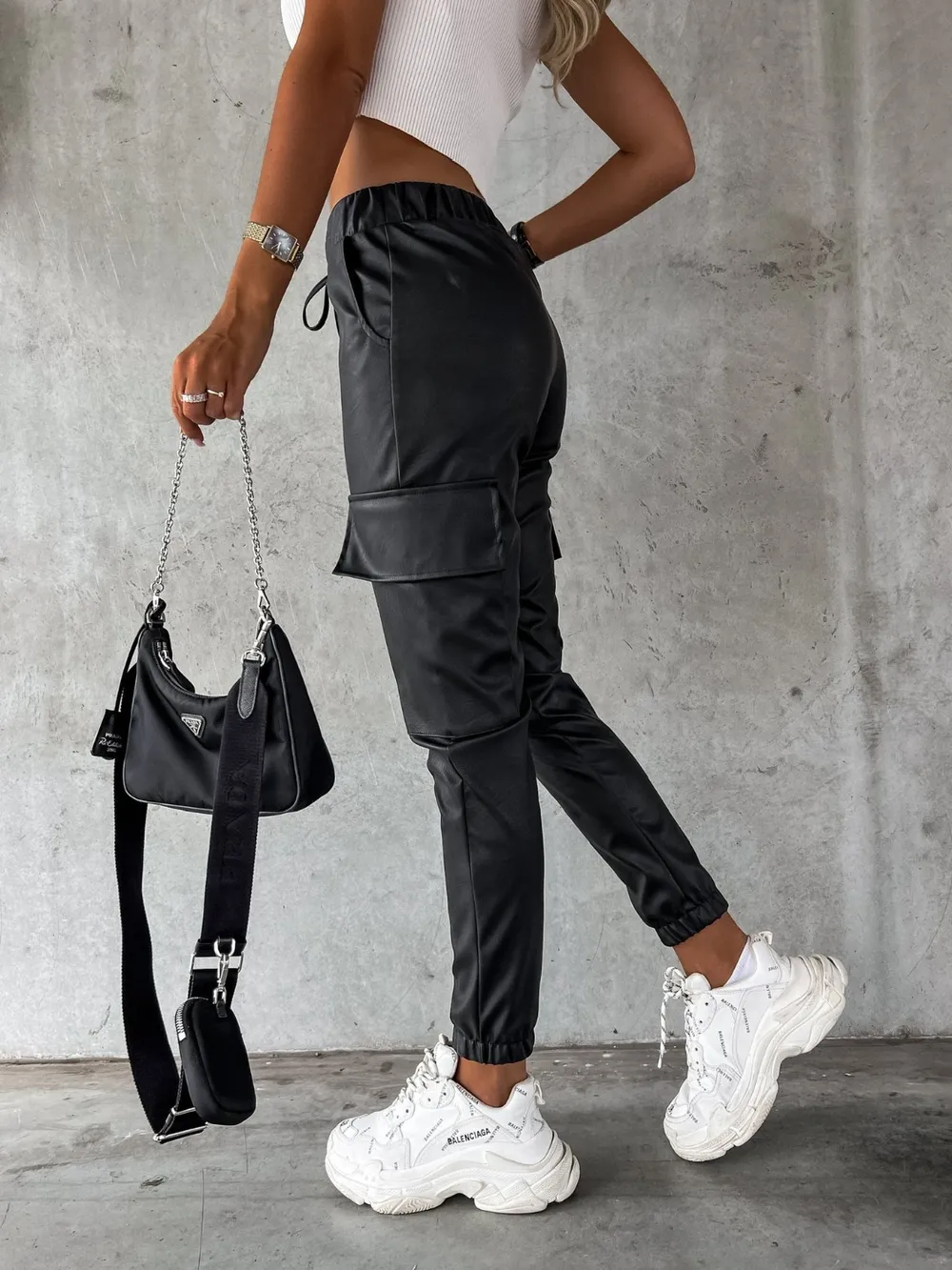 Drawstring Pants with Pockets, image 6