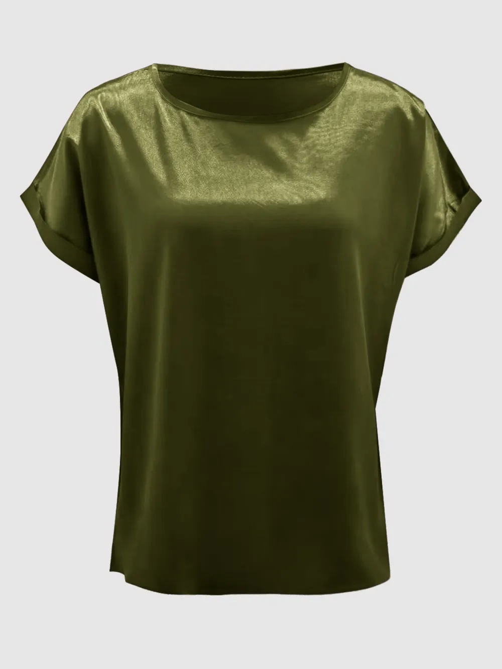 Round Neck Short Sleeve T-Shirt, image 11