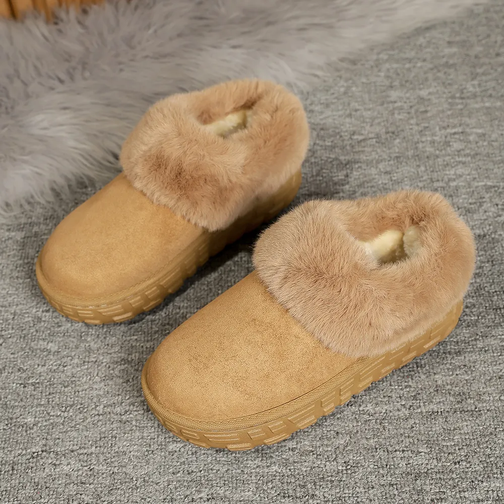 Suede Sherpa-Lined Winter Boots, image 2