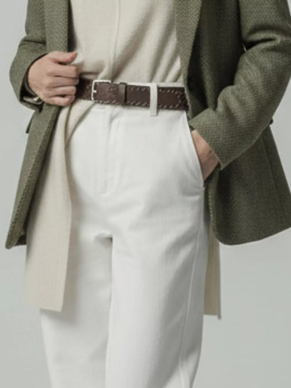 Braided Skinny Belt, image 3