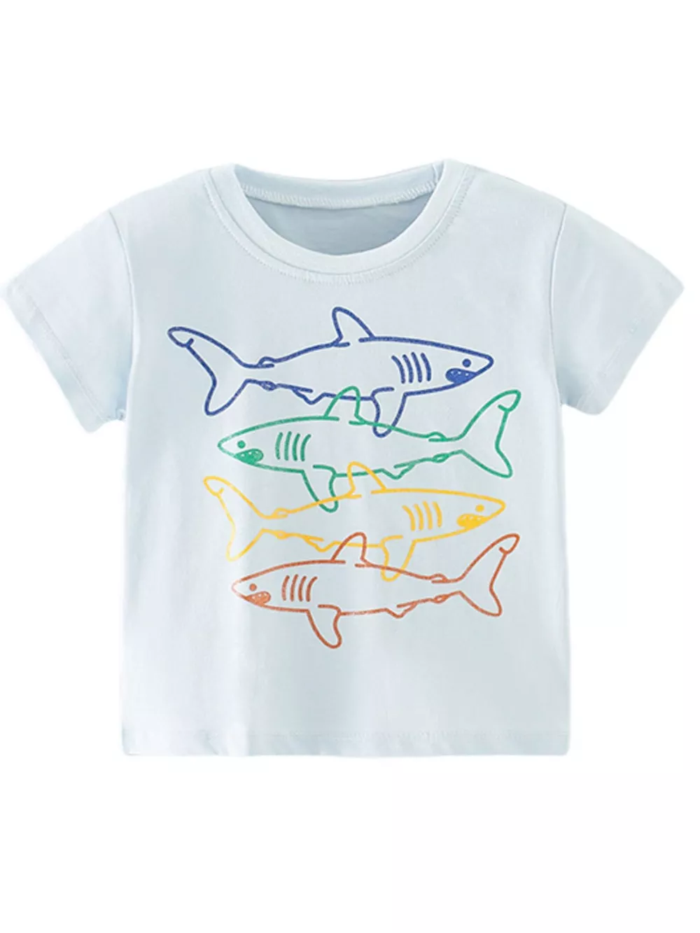 Children's Shark Crew Neck T-Shirt