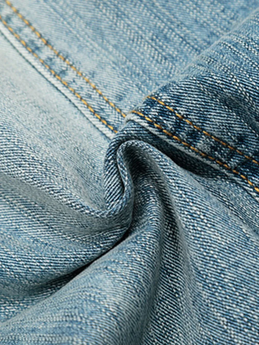 Men's Wide Leg Baggy Jeans, image 7