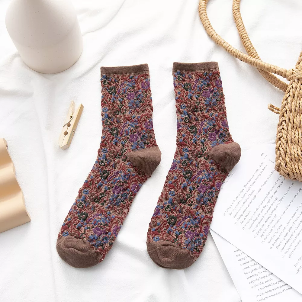 Contrast Heel and Toe Socks, image 4