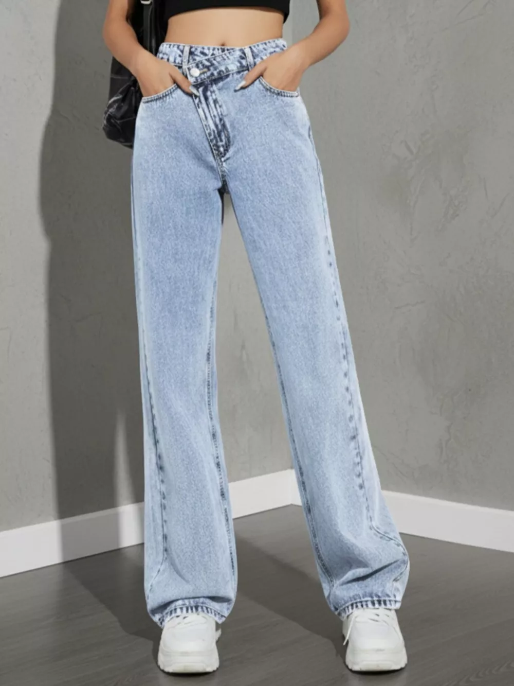 High Waist Wide Leg Jeans, image 9