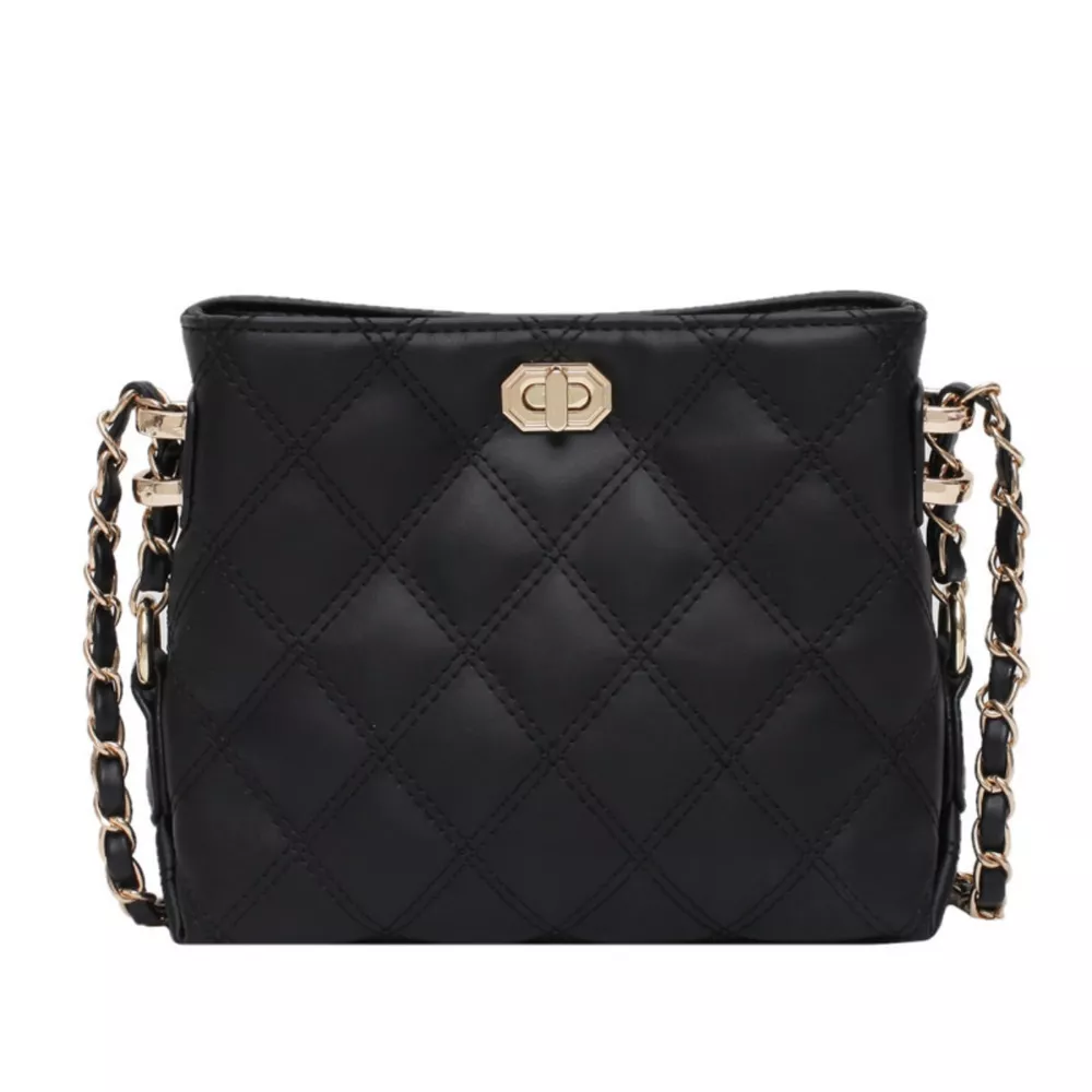 Quilted Chain Strap Crossbody Bag, image 10