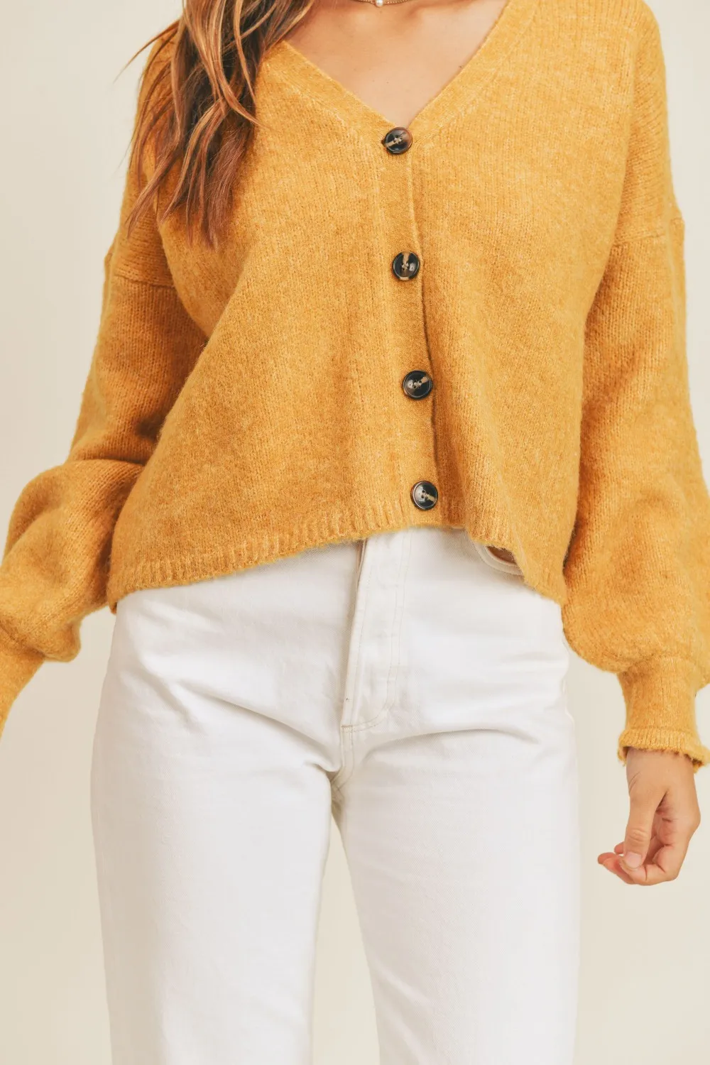 Long Sleeve Button Down Sweater Cardigan, image 6