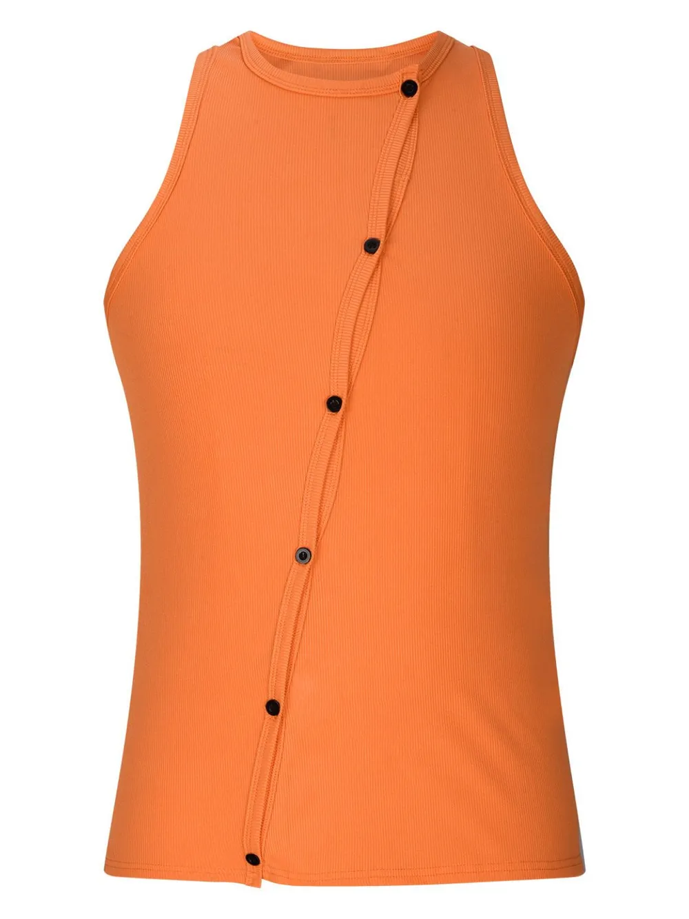Men's Full Size Cutout Round Neck Tank Plus Size, image 6
