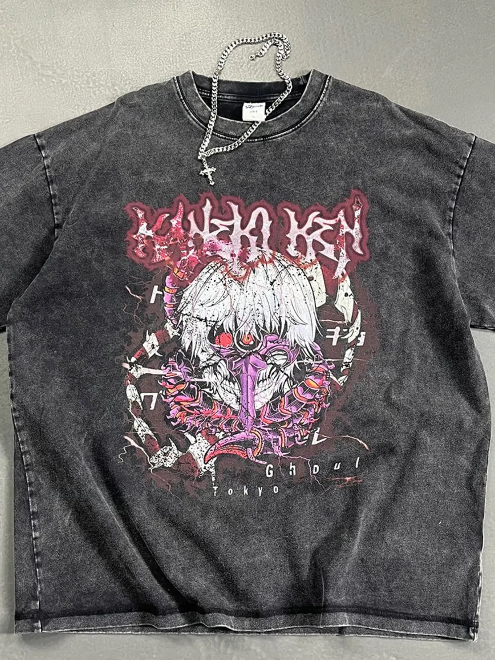 Men's Graphic Round Neck Half Sleeve T-Shirt, image 4