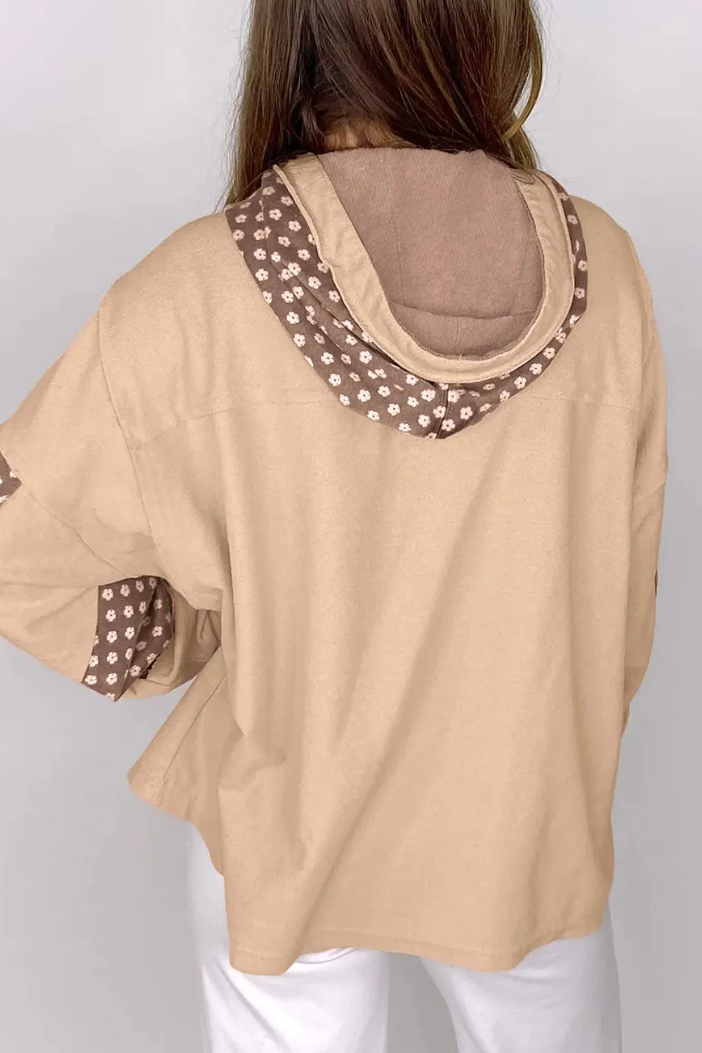 Drawstring Star Long Sleeve Hoodie, image 7