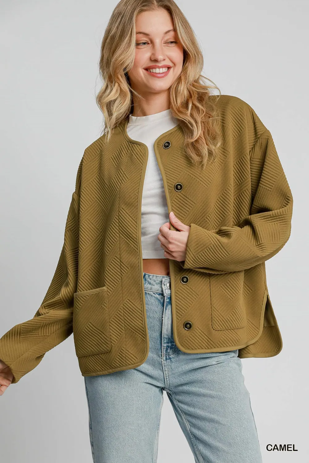 Textured Jacquard Jacket