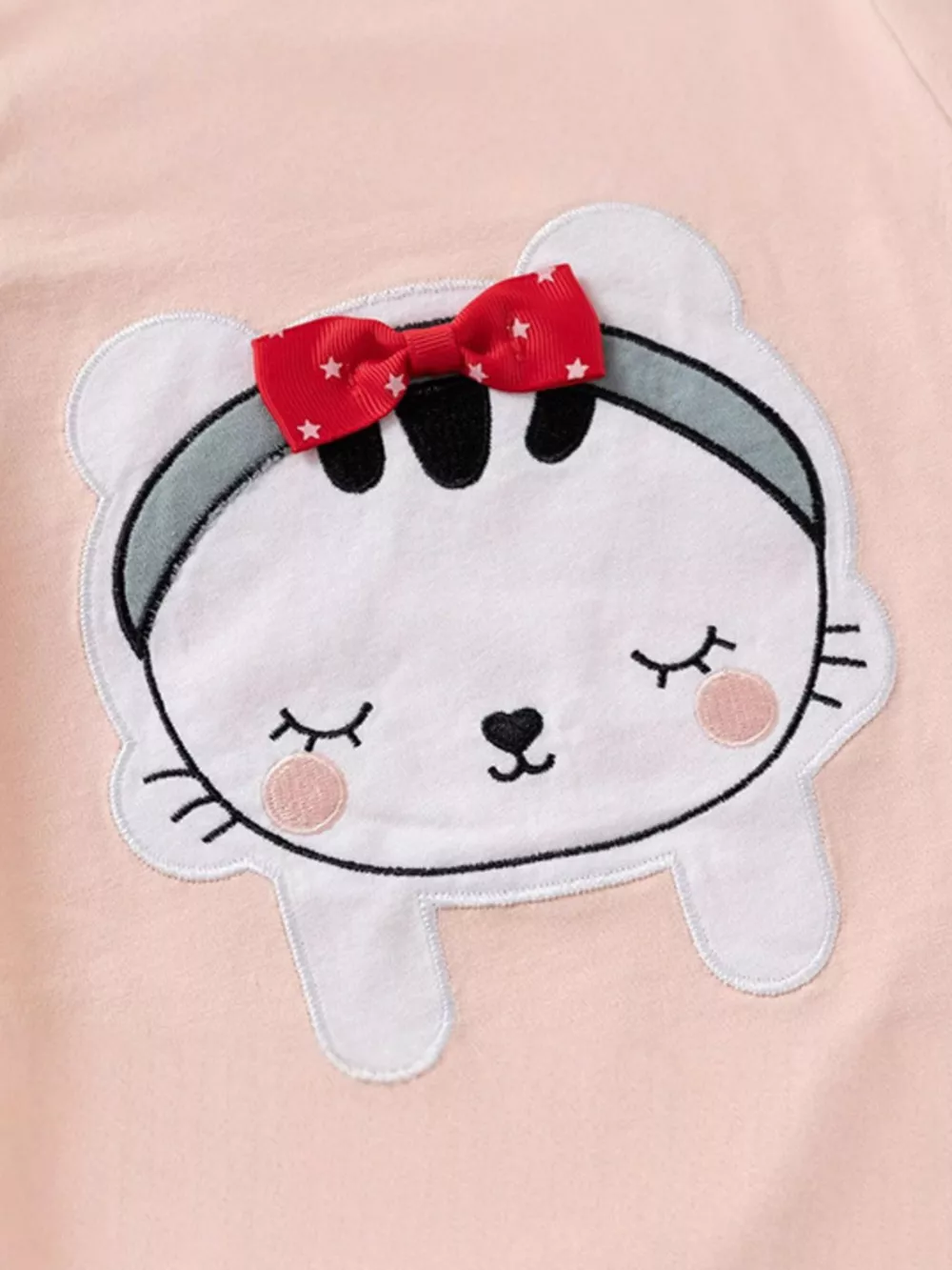 Children's Cartoon Cat Short Sleeve T-Shirt, image 3