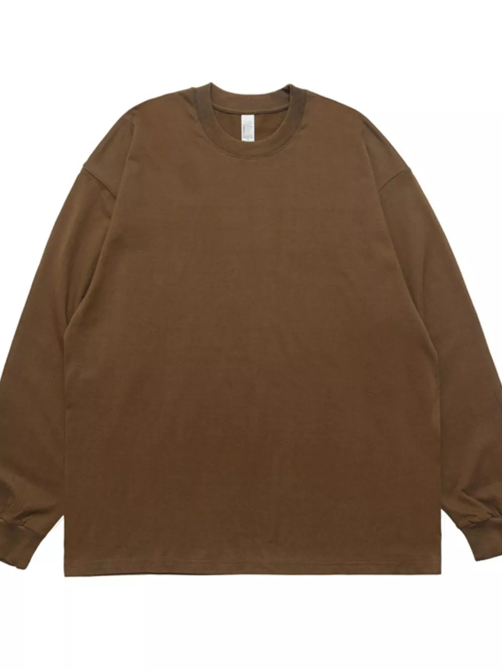 Men's Round Neck Long Sleeve T-Shirt, image 3