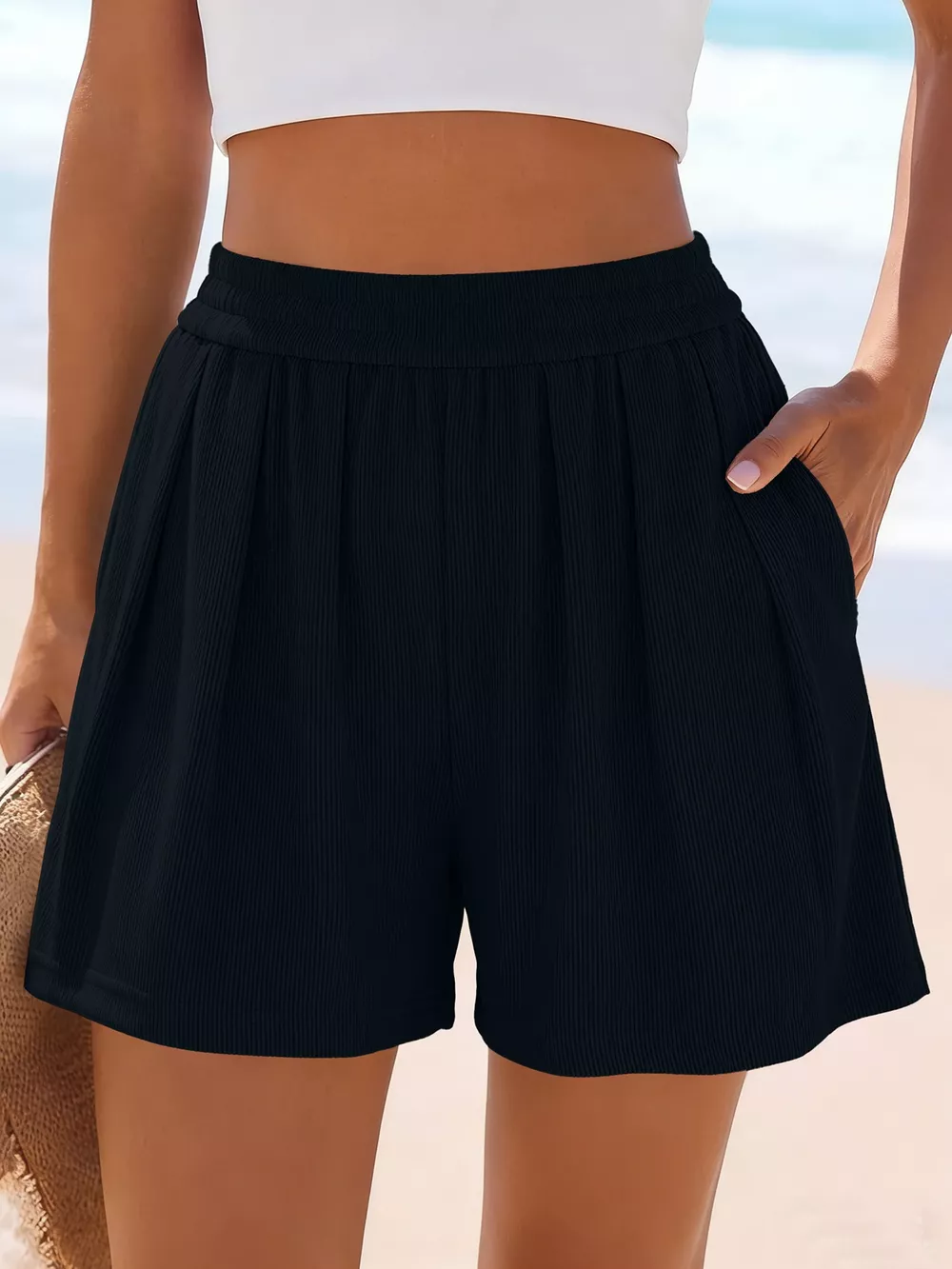 High-Waisted Shorts, image 7