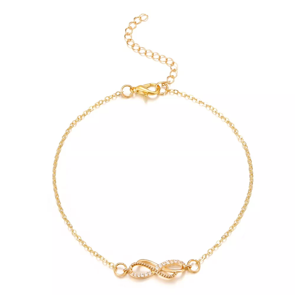 Infinity Knot Charm Bracelet