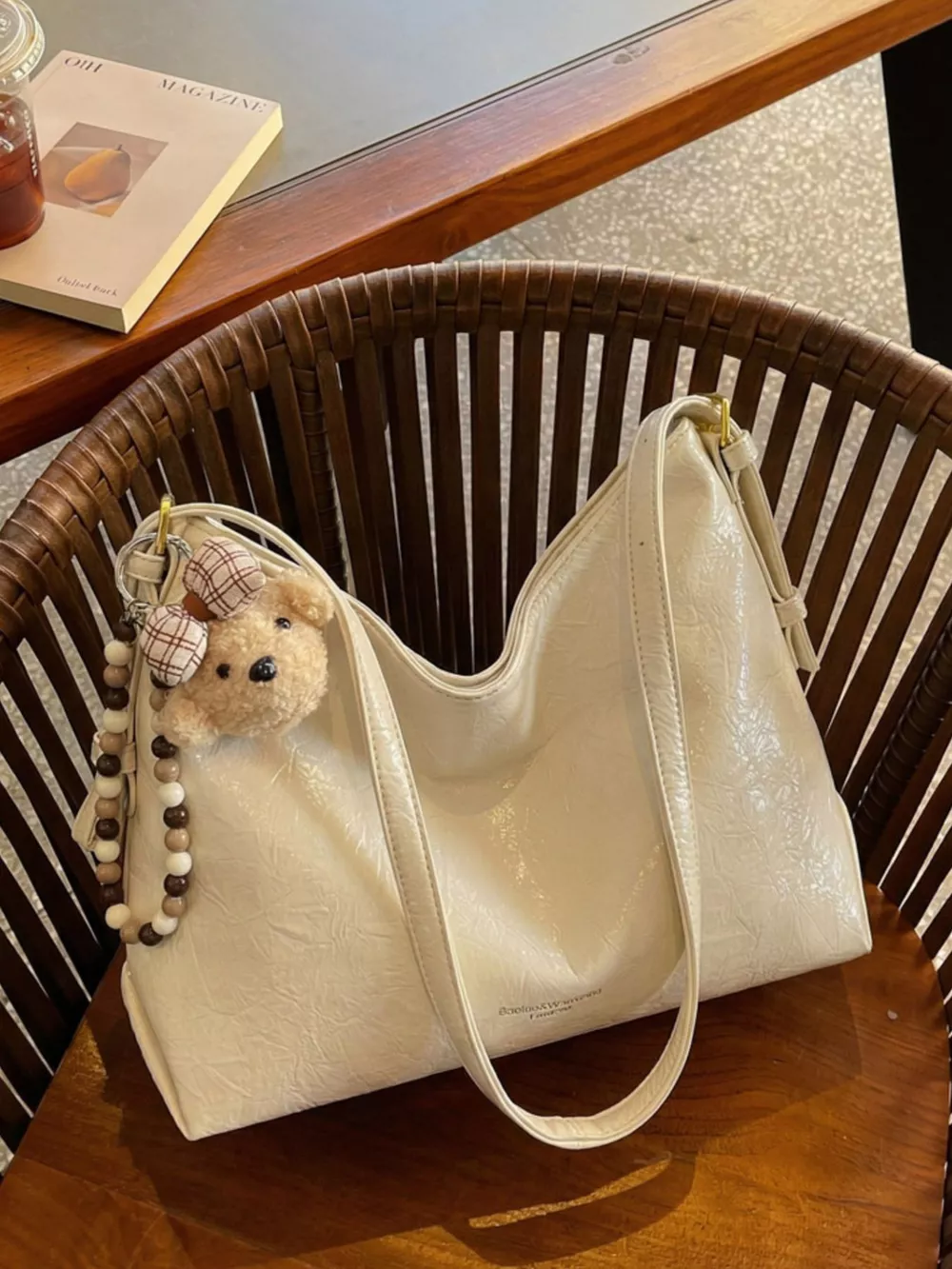 PU Leather Shoulder Bag, image 5