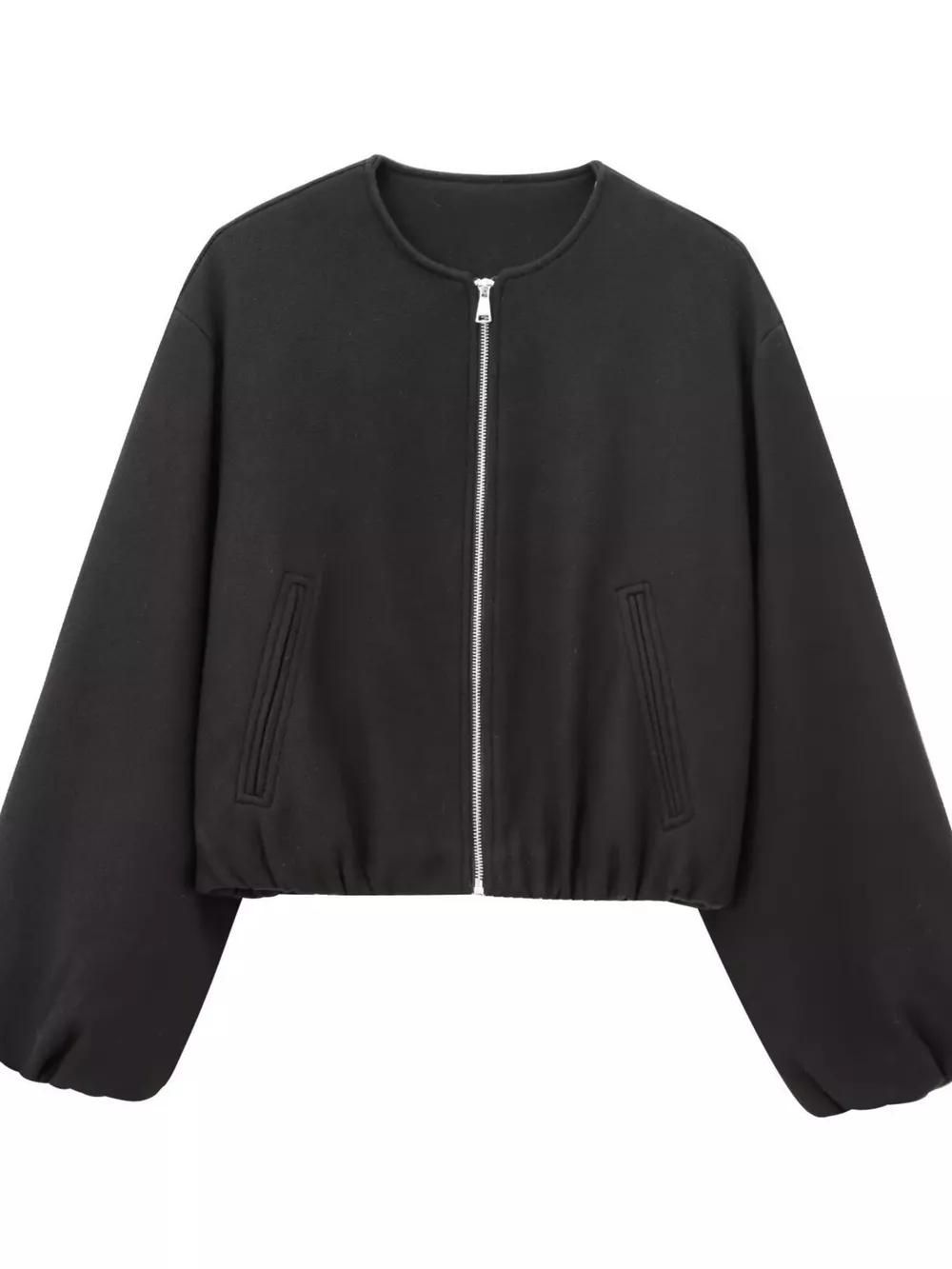 Zip Up Cropped Jacket, image 5