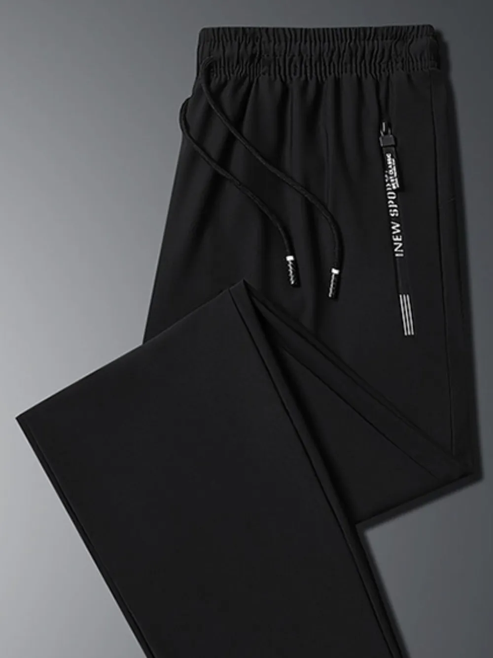 Men's Plus Size Drawstring Pants with Pockets, image 6