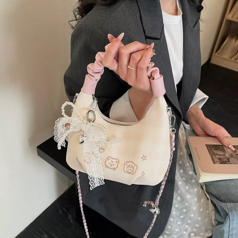 Ruched Handle Crossbody Bag, image 8