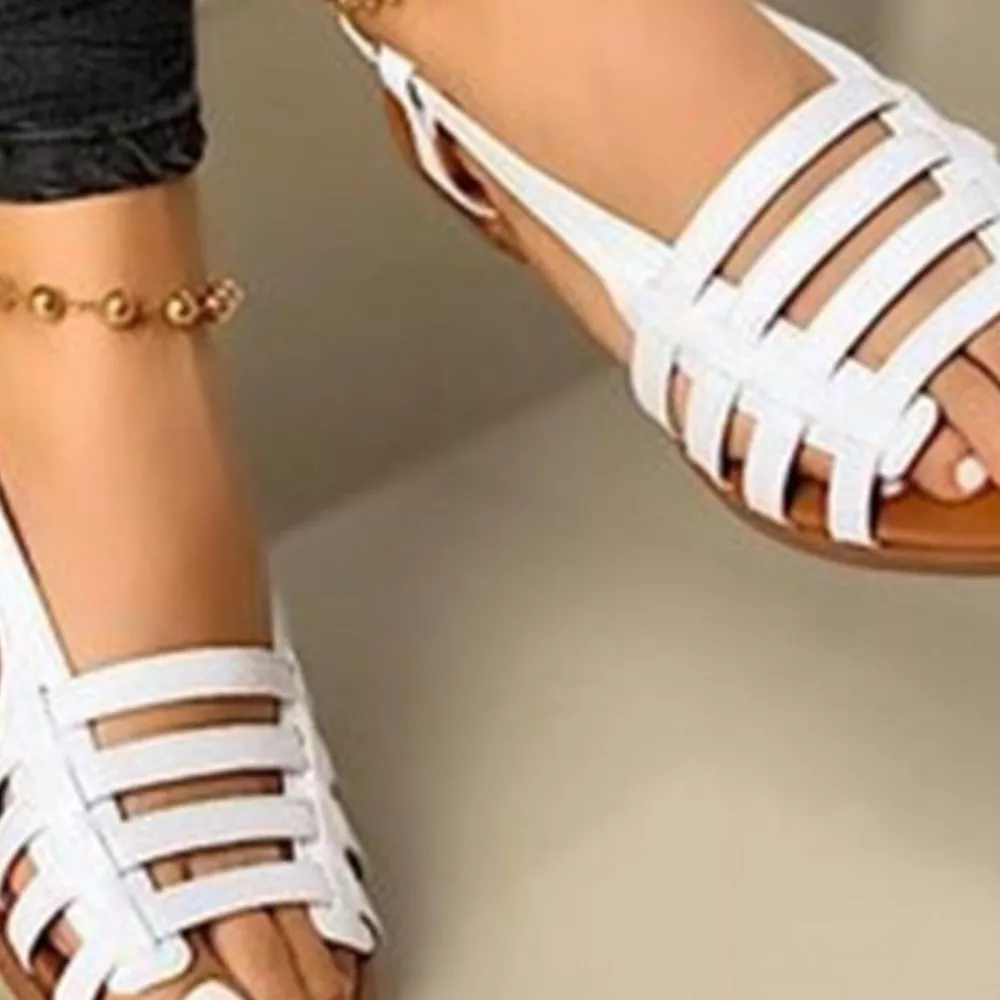 Open Toe Flats Sandals, image 2