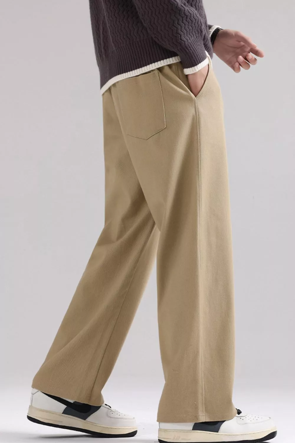 Men's Plus Size Relaxed Fit Drawstring Pants, image 7