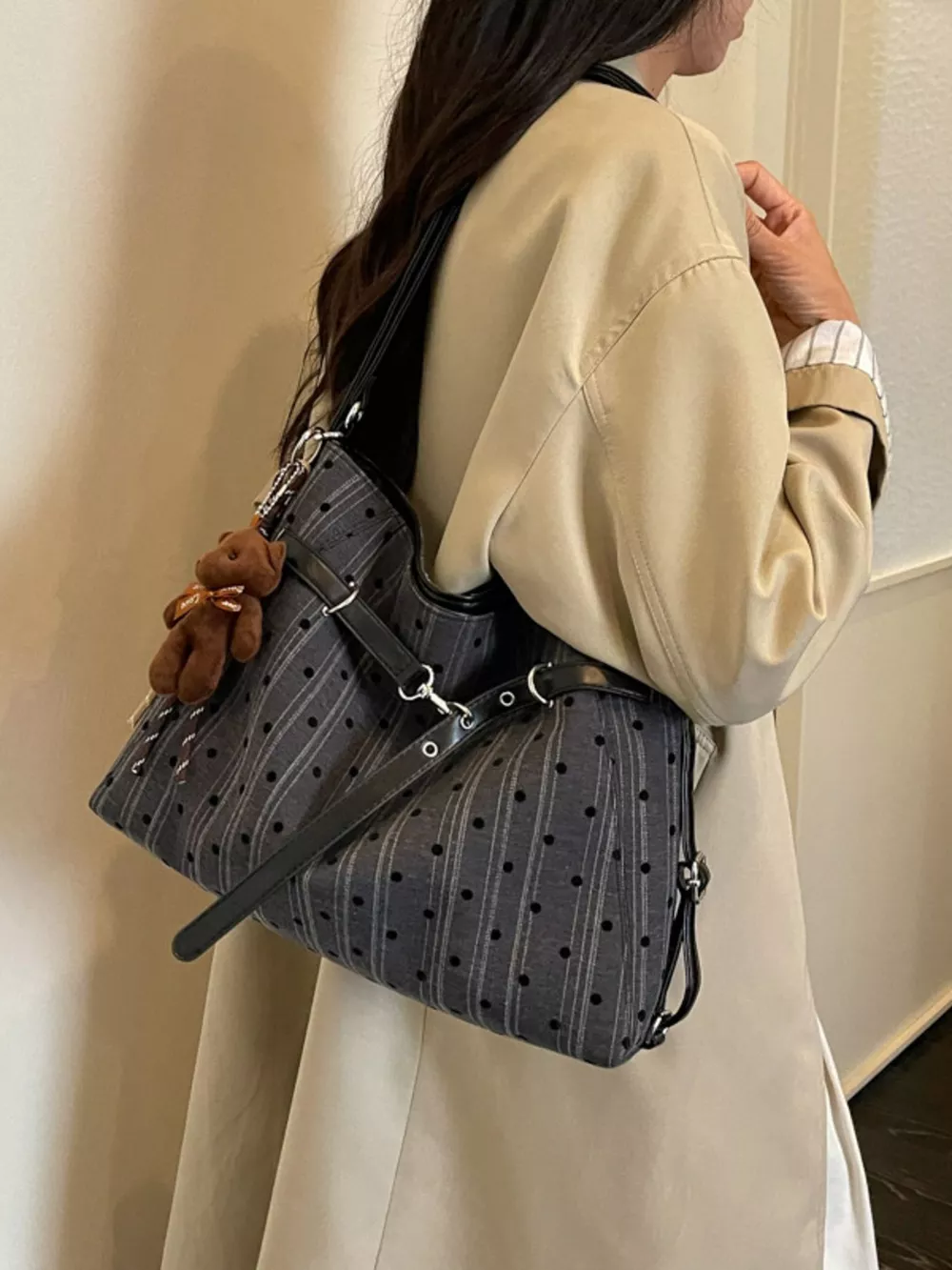 Polka Dot Shoulder Bag, image 13