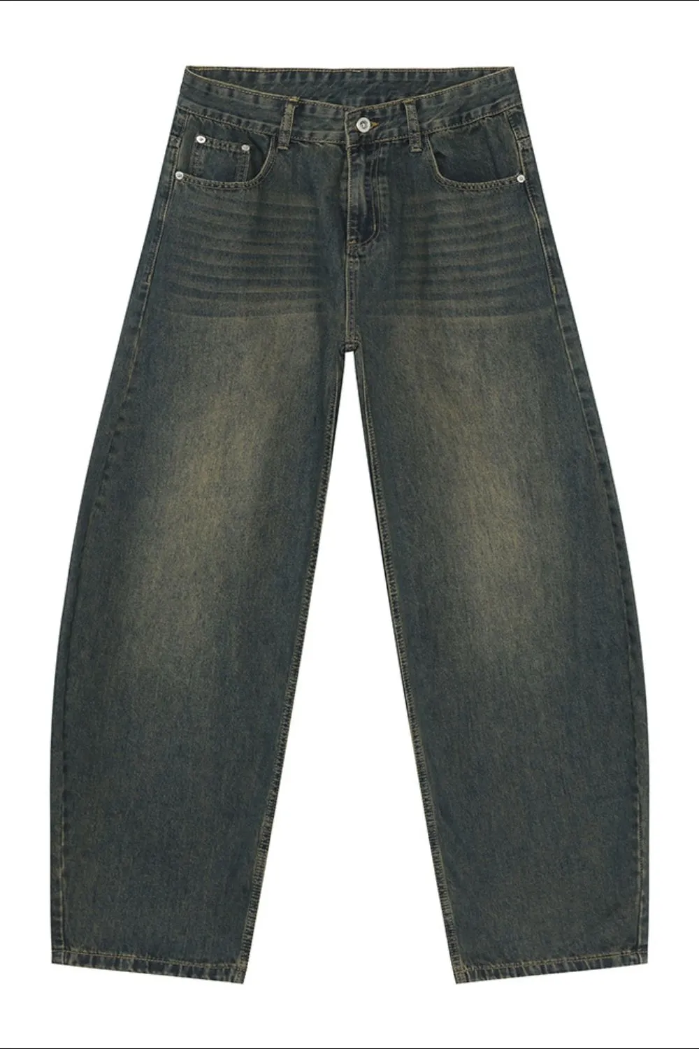 Wide Leg Jeans with Pockets