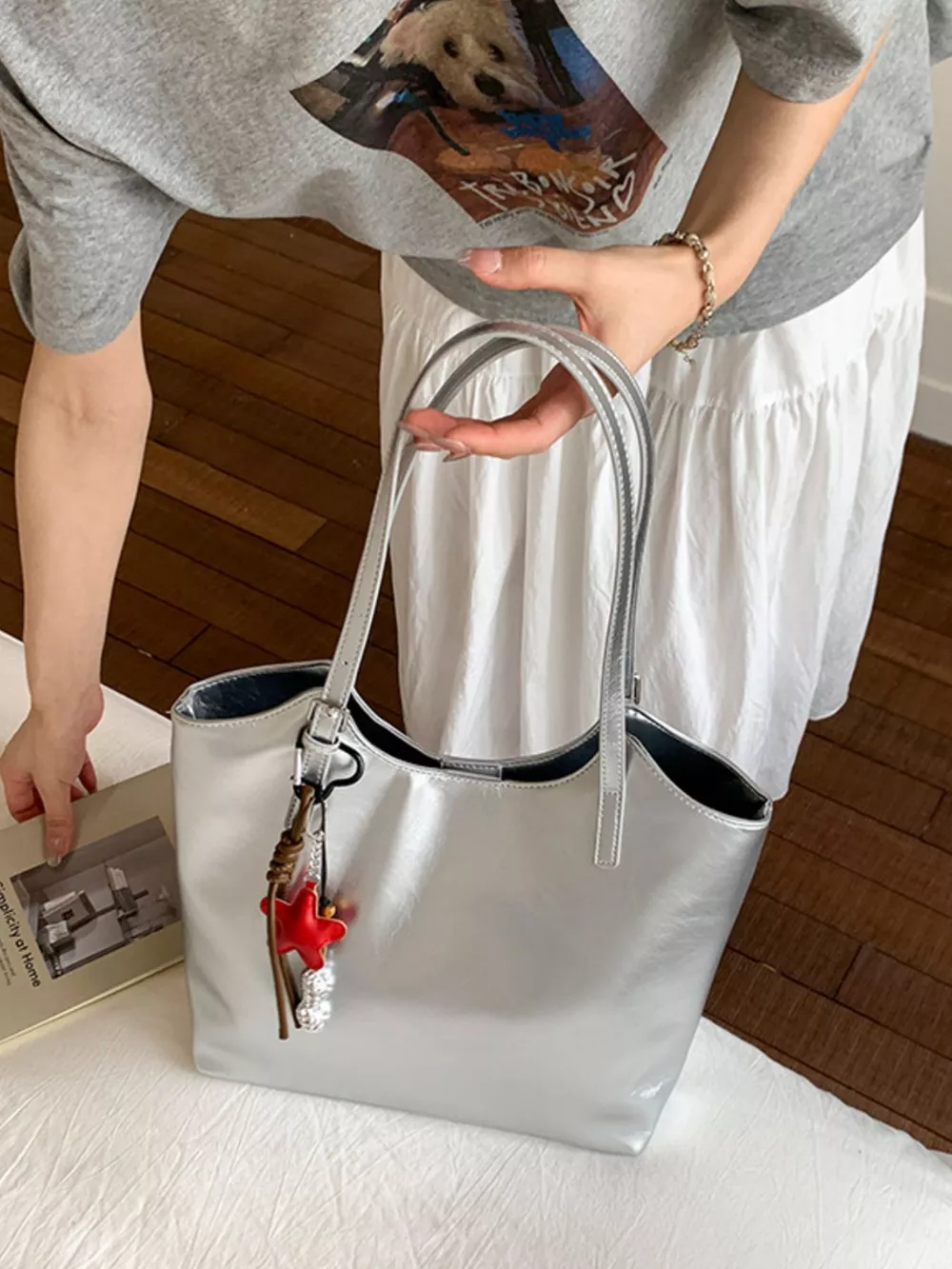 PU Leather Shoulder Bag, image 3