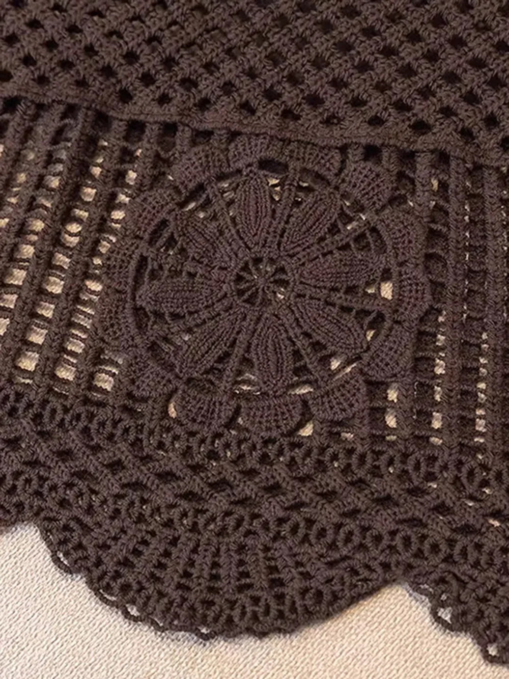 Openwork Scoop Neck Tank, image 8