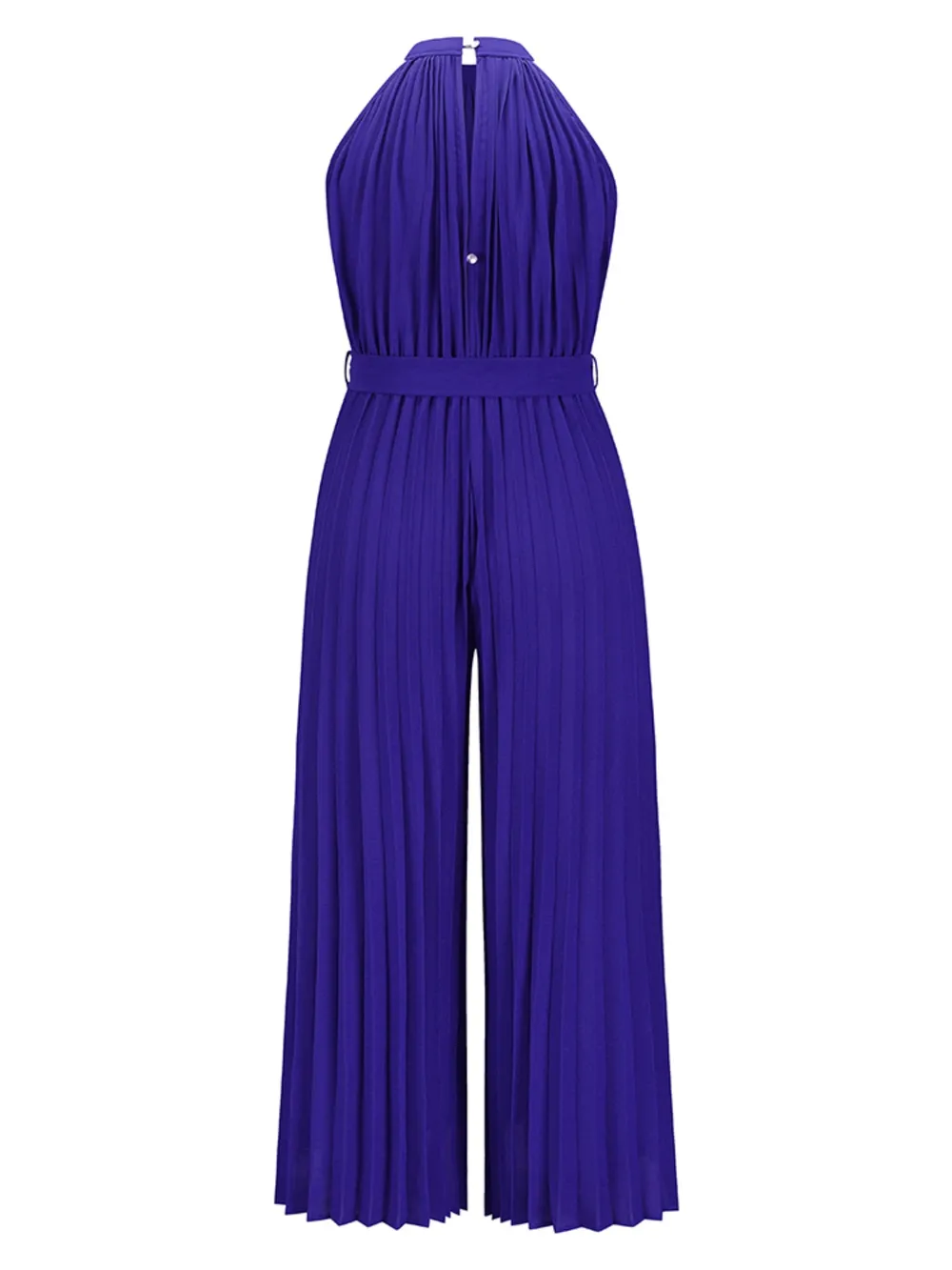 Cutout Tied Pleated Sleeveless Jumpsuit, image 31