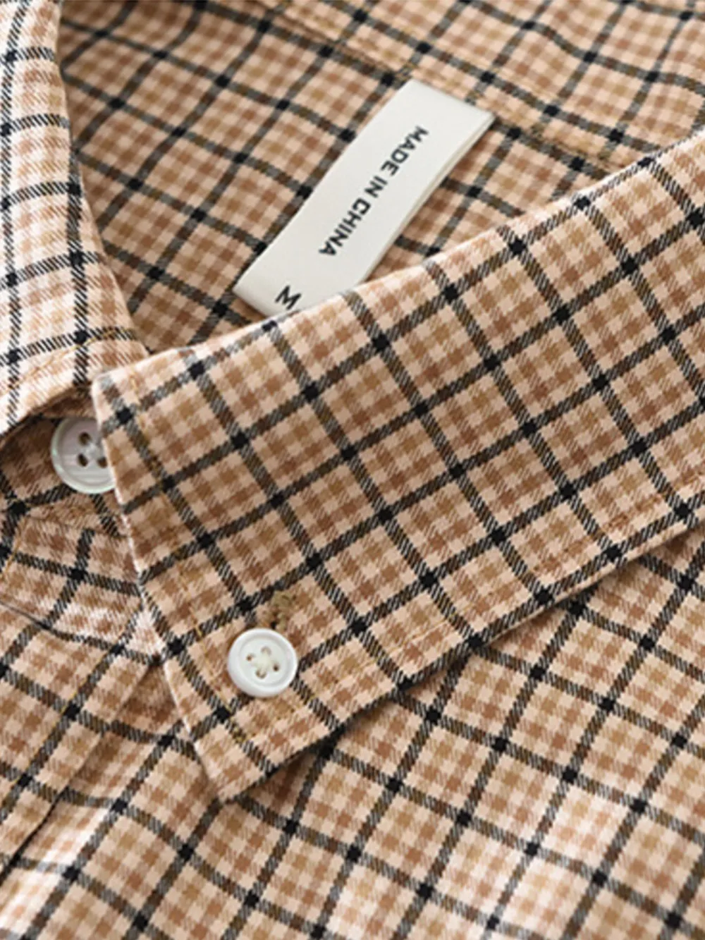 Men's Plus Size Plaid Button Up Short Sleeve Shirt, image 9