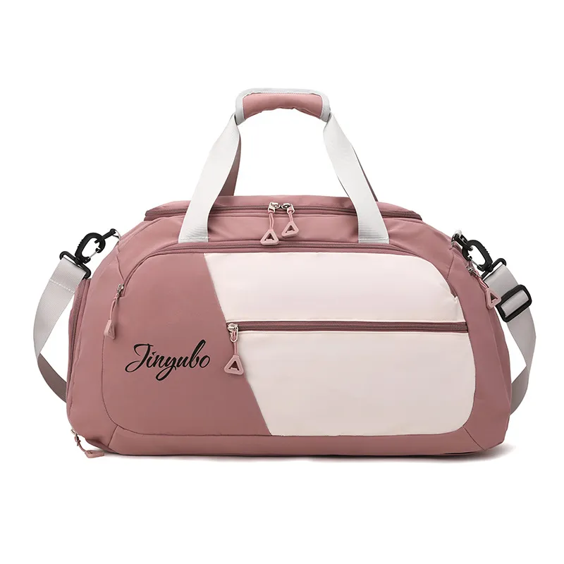 Contrast Nylon Travel Bag, image 6