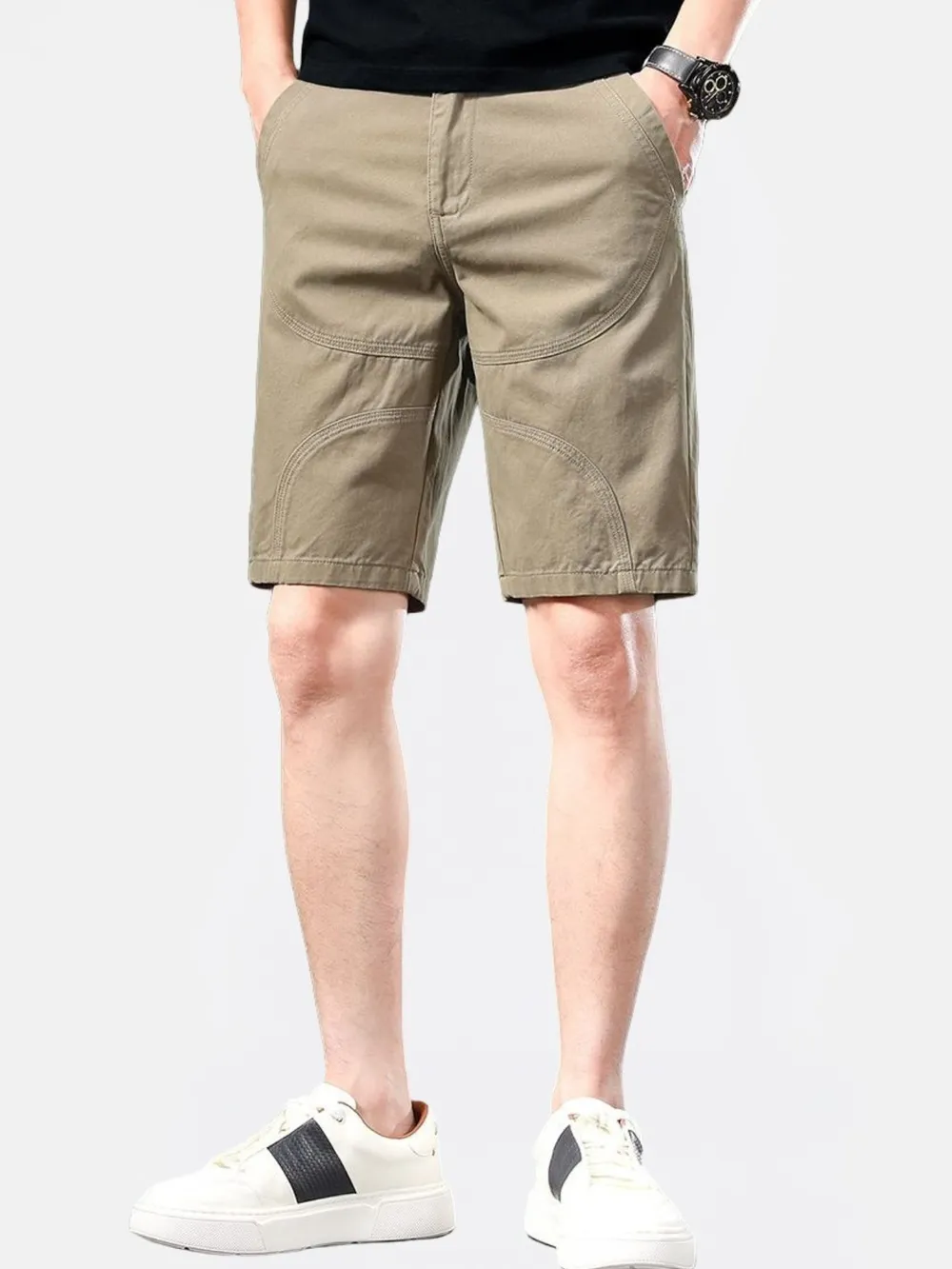 Men's Casual Pocketed Shorts, image 3