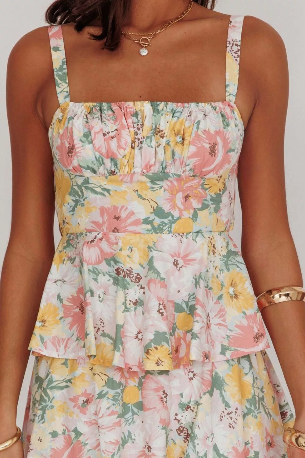 Floral Layered Maxi Dress, image 12