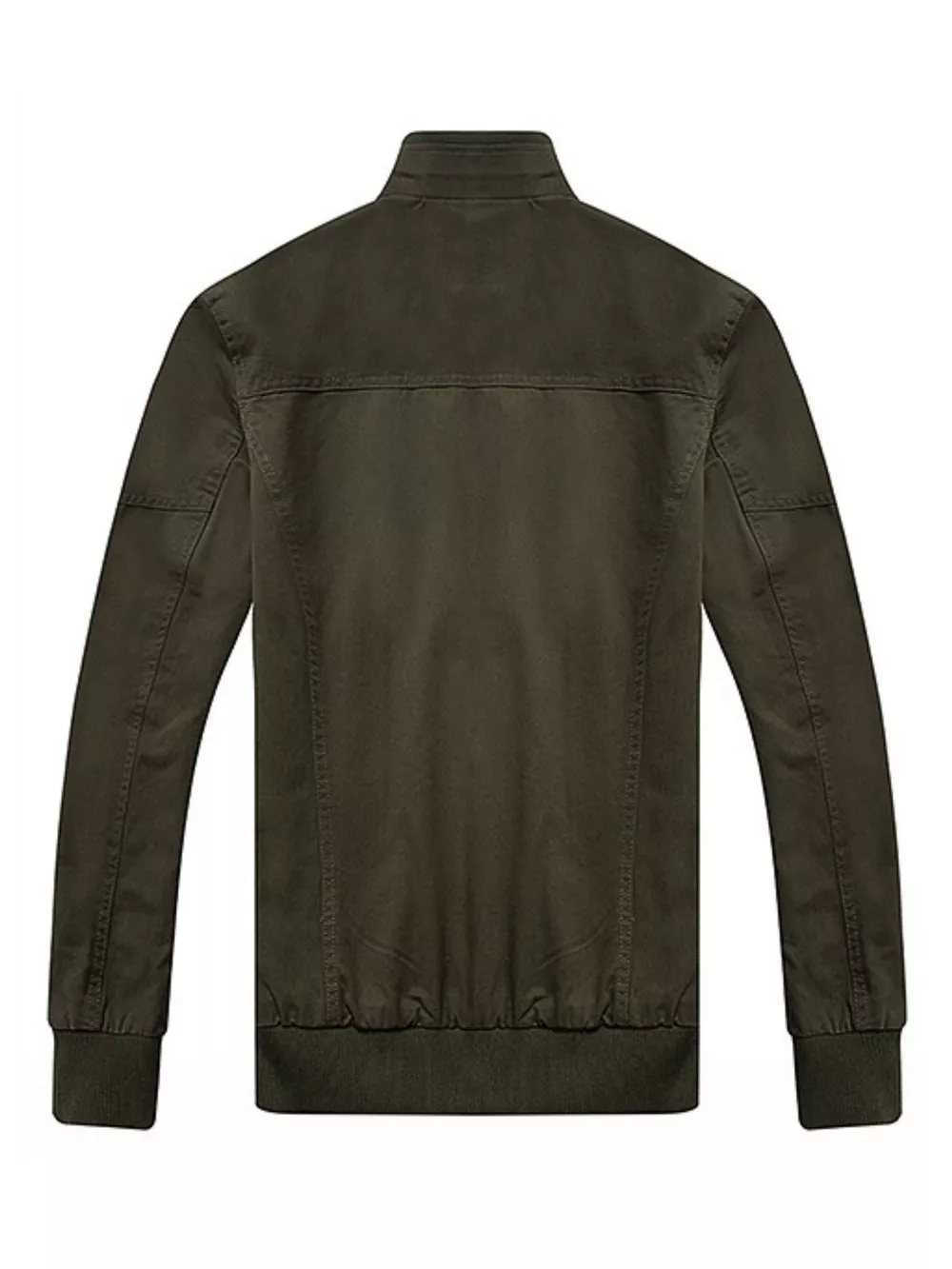 Men's Plus Size Casual Zip Up Lightweight Jacket, image 3