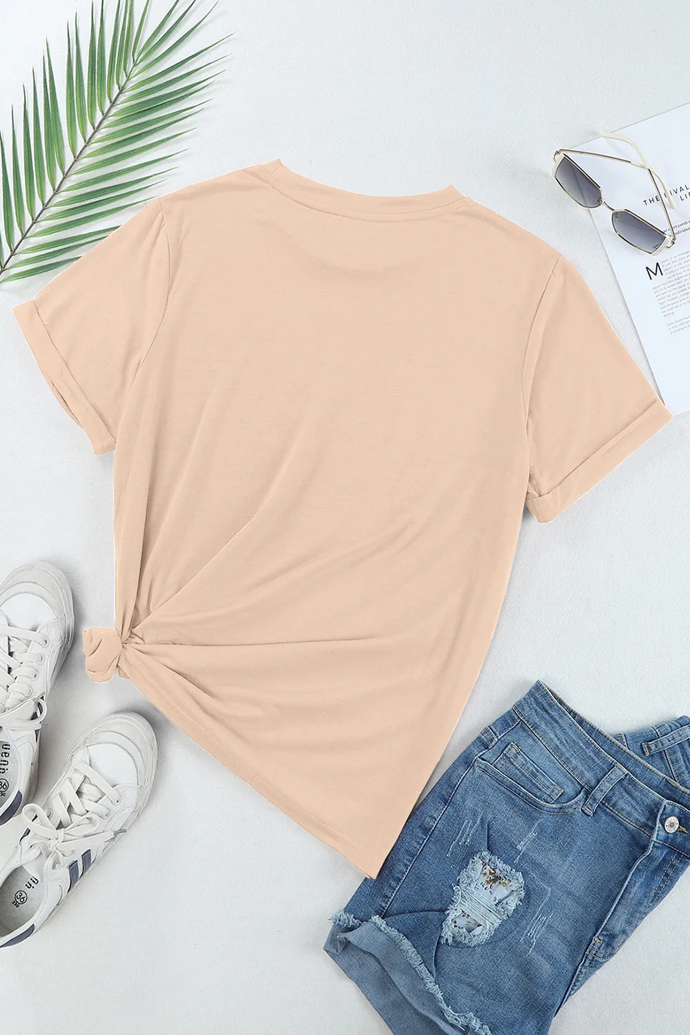 MAMA GIRL Round Neck Short Sleeve T-Shirt, image 2