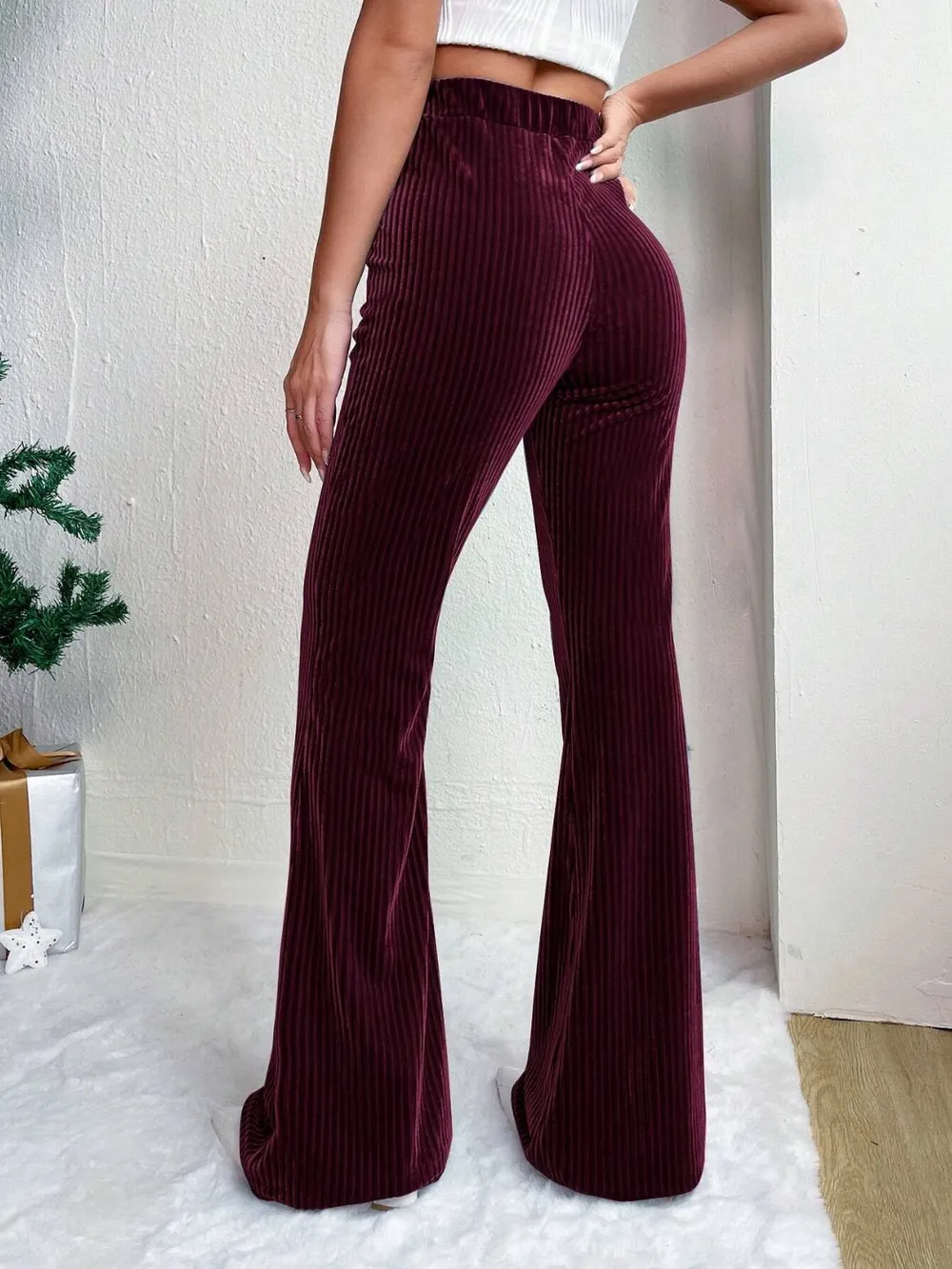 High Waist Flare Pants, image 16
