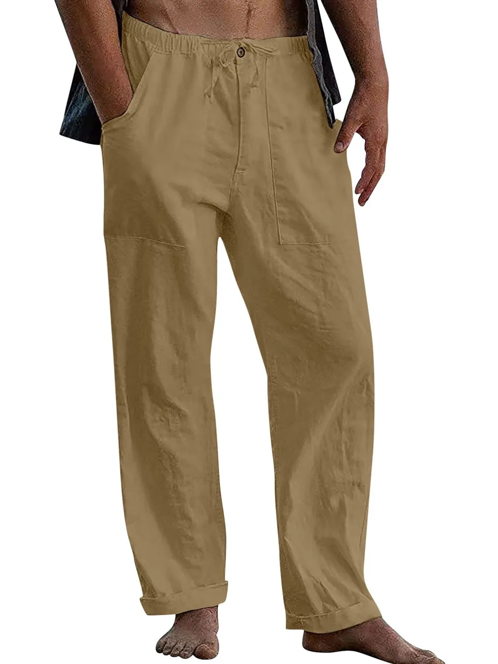 Men's Full Size Loose Fit Pants Plus Size, image 5