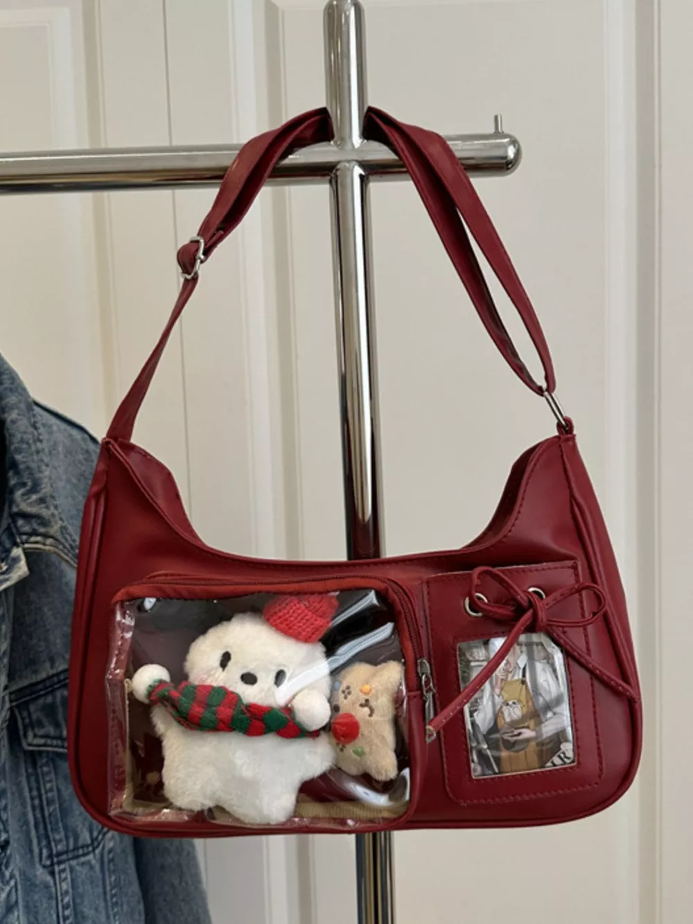 Clear Pocket Crossbody Bag, image 14