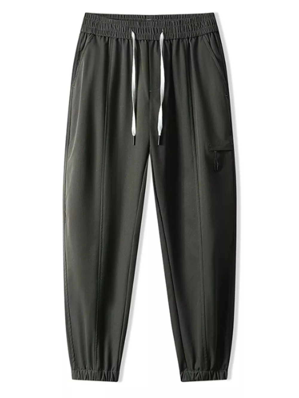 Men's Plus Size Drawstring Wide Leg Joggers, image 13