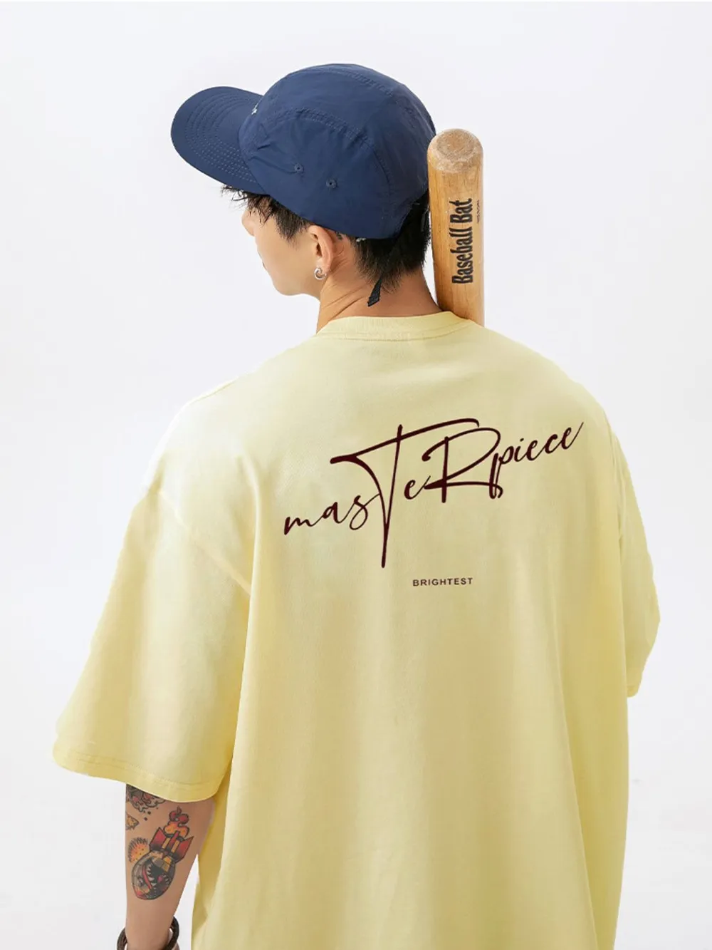 Men's Plus Size Round Neck Half Sleeve T-Shirt, image 4