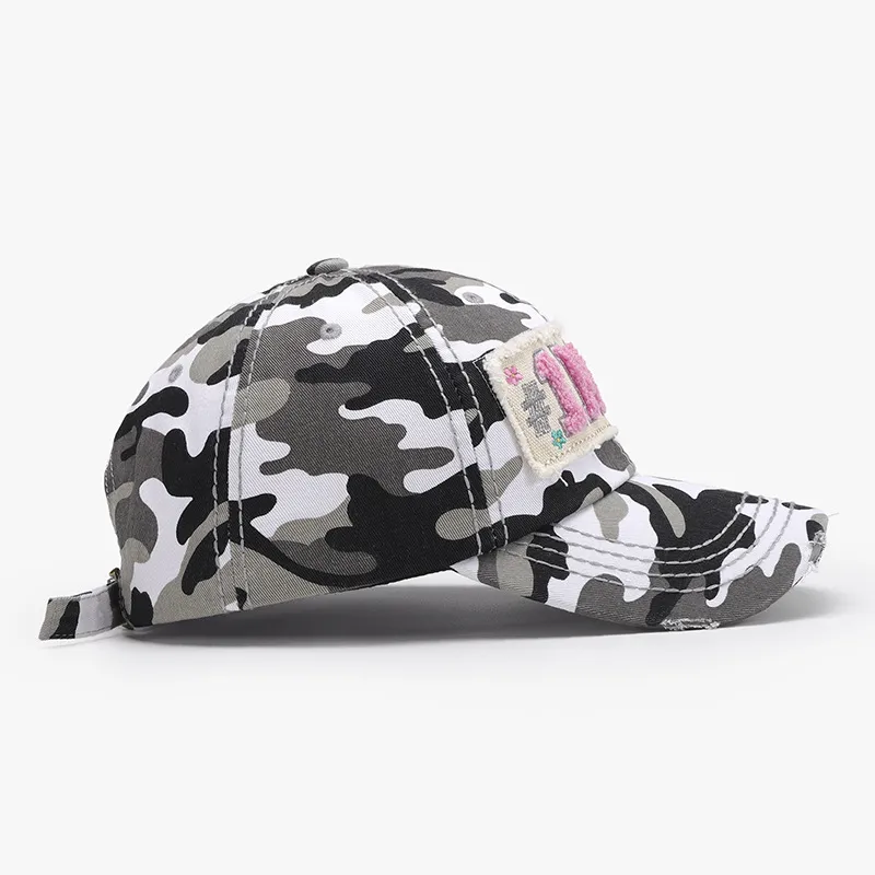 Letter Adjustable Cotton Baseball Cap, image 2
