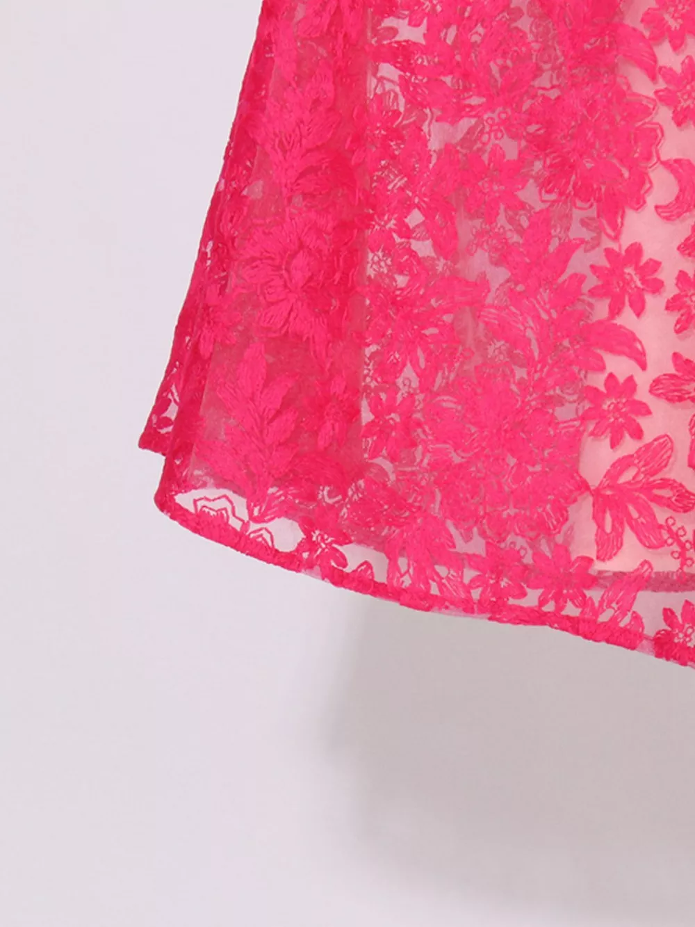 Lace Sweetheart Neck Cami Dress, image 9
