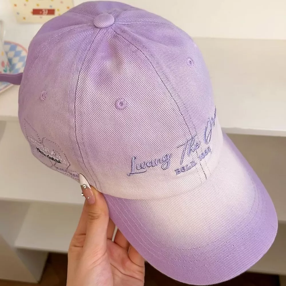 Embroidered Gradient Baseball Cap, image 4