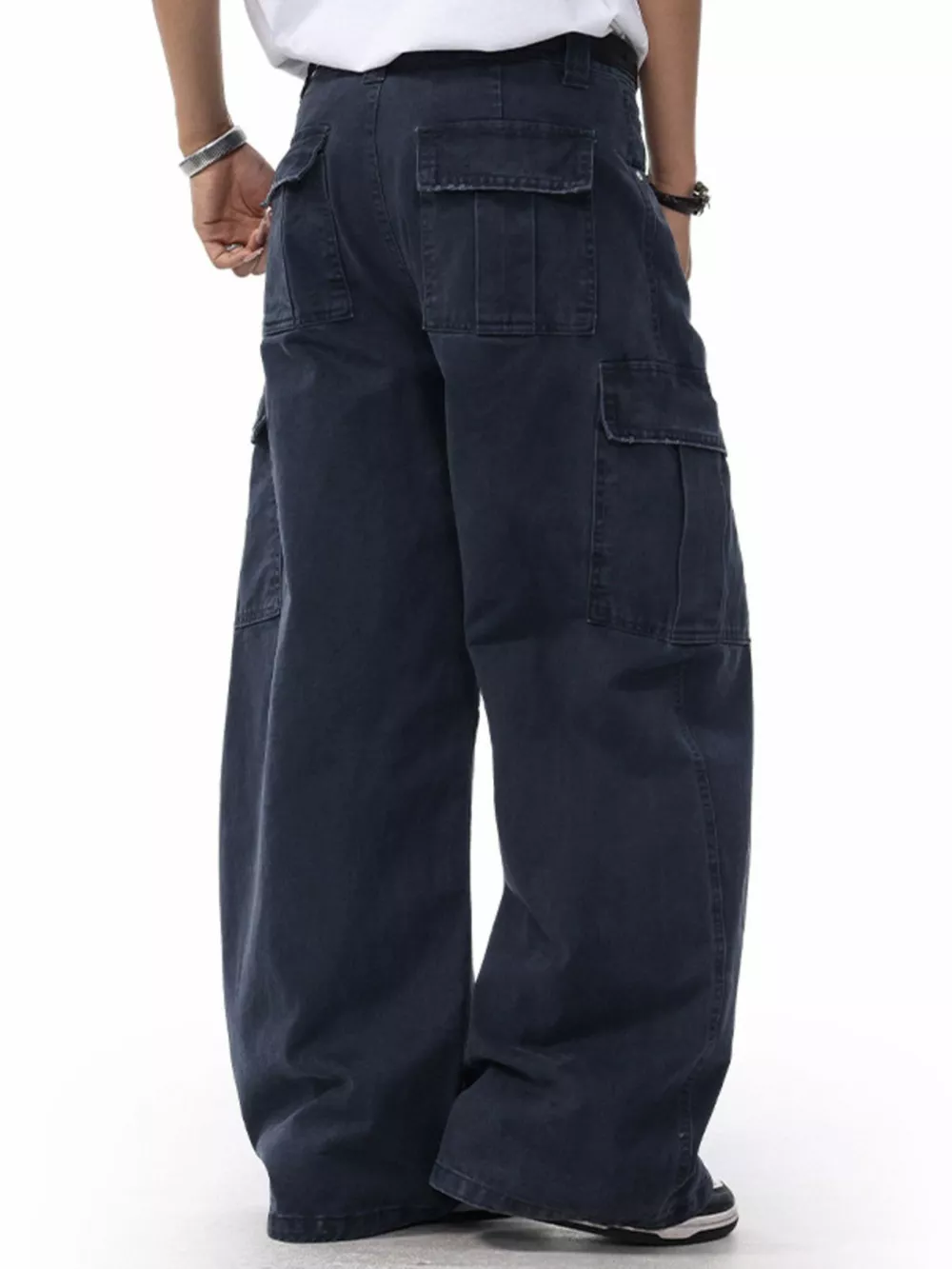 Men's Loose Fit Cargo Pants, image 7
